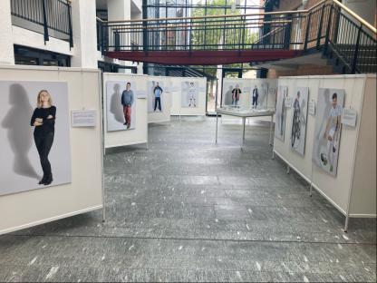Ausstellung im Foyer des Rahauses