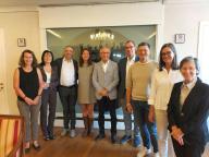 Städtepartnerschaftliches Arbeitstreffen im Rathaus