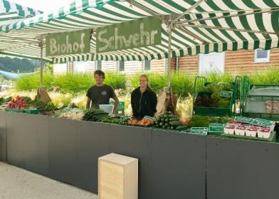 Biohof Schwehr Marktstand